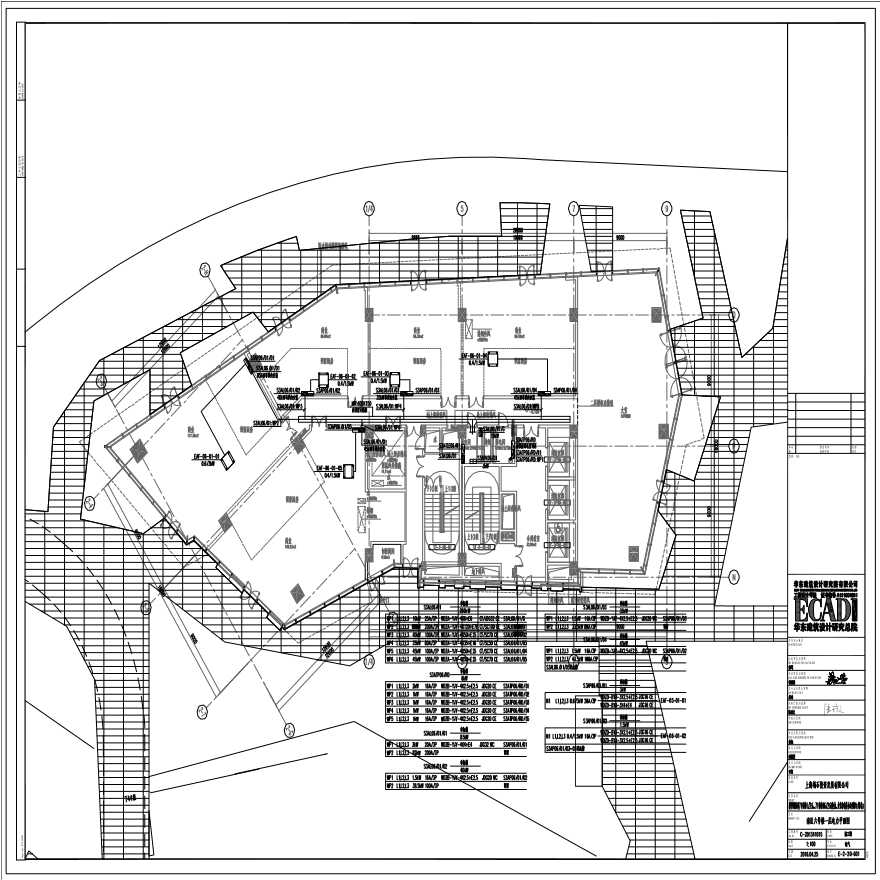 E-2-20-601 南区六号楼一层电力平面图 E-2-20-601 (1).pdf-图一