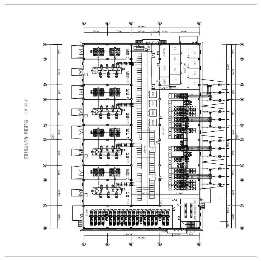 220-A2-9--配电装置楼一层电气平面布置图-图一