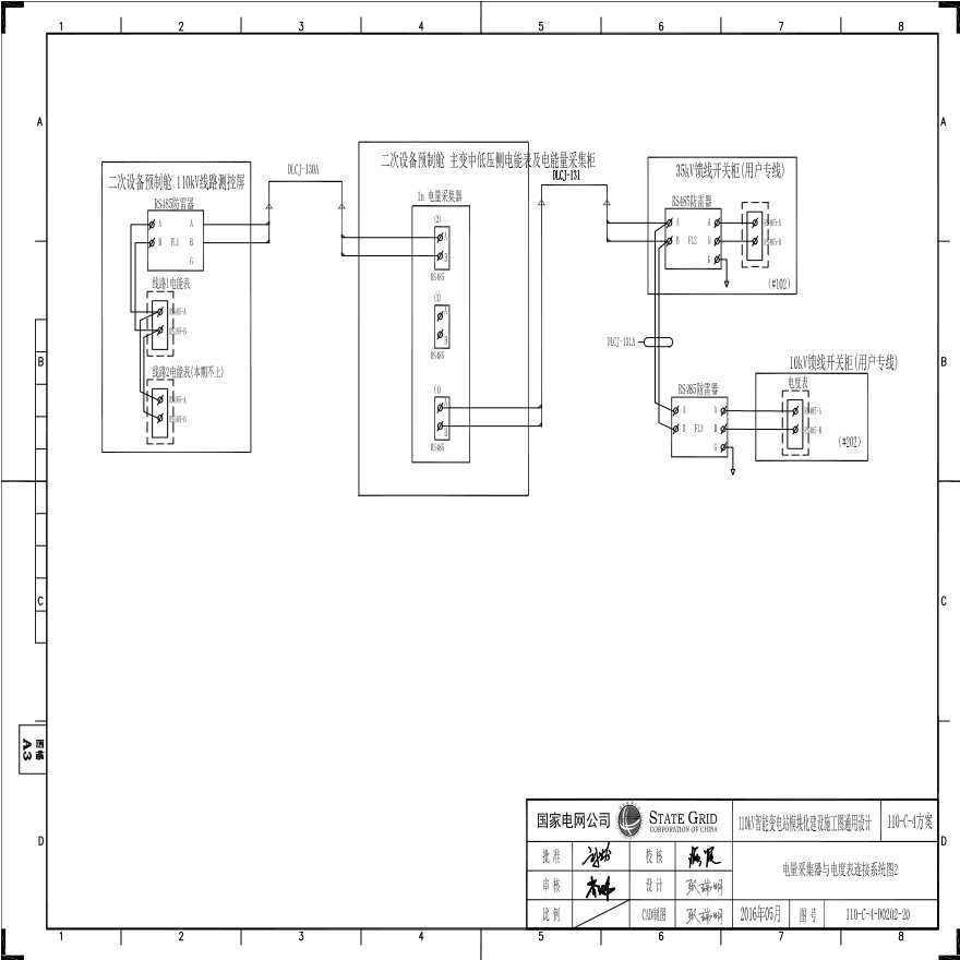 110-C-4-D02量采集器与电度表连接系统图2.pdf-图一