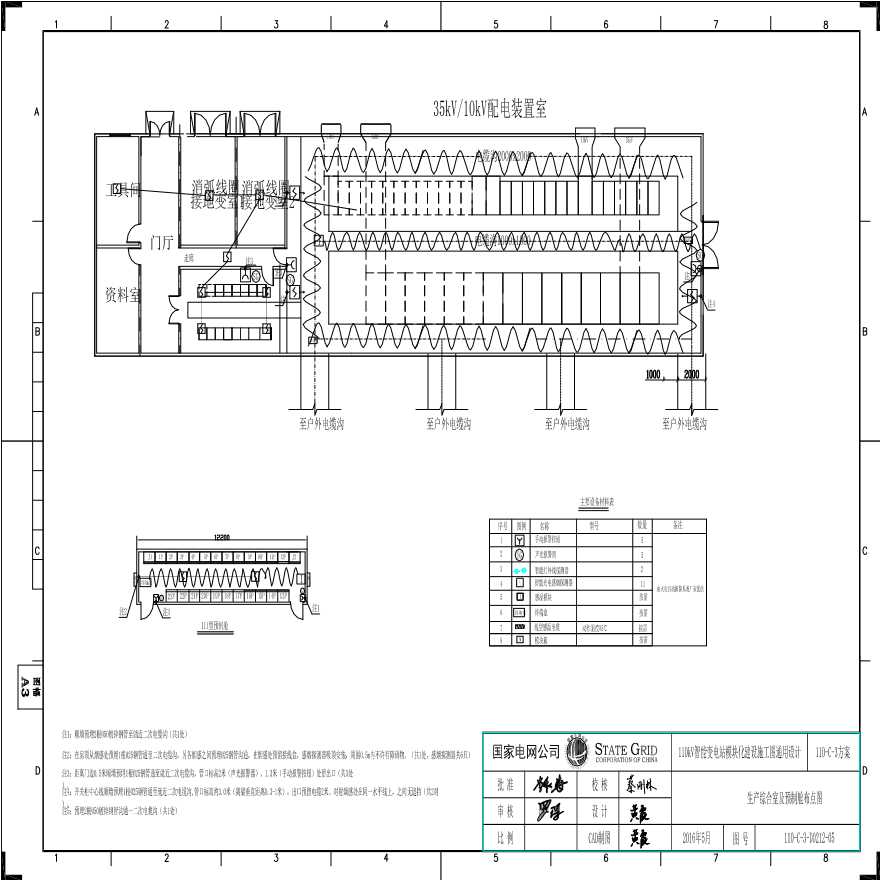 110-C2-05 生产综合室及预制舱布点图.pdf-图一