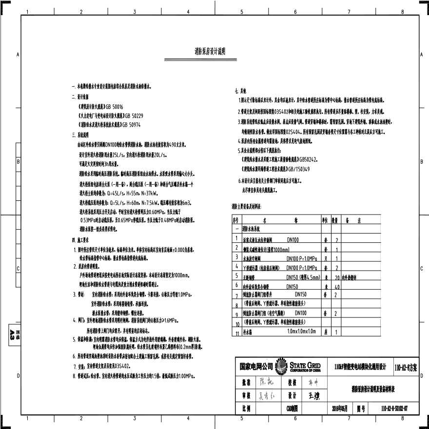 110-A2-8-S0102-07 消防泵房设计说明及设备材料表.pdf