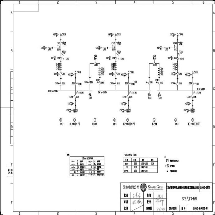 110-A2-4-D0103-08 SF6气室分隔图.pdf_图1