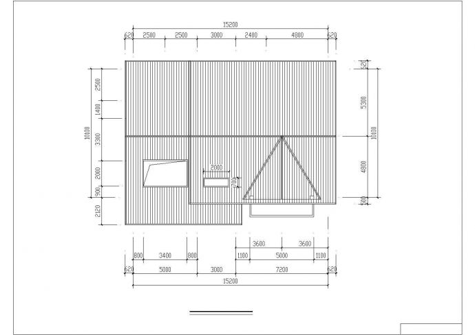 某村镇2层砖混结构独栋别墅建筑+结构设计CAD图纸_图1