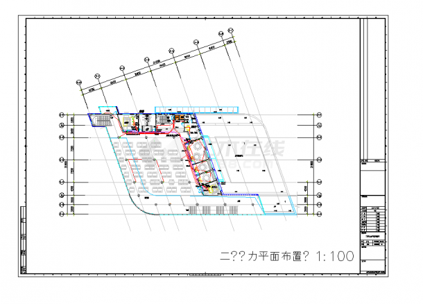 上海大型办公楼强电系统电气施工图纸-图二