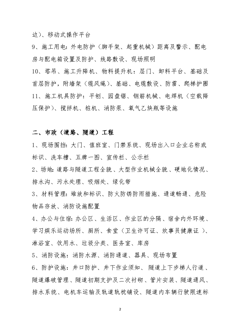 申报项目现场各部位影像材料清单-图二