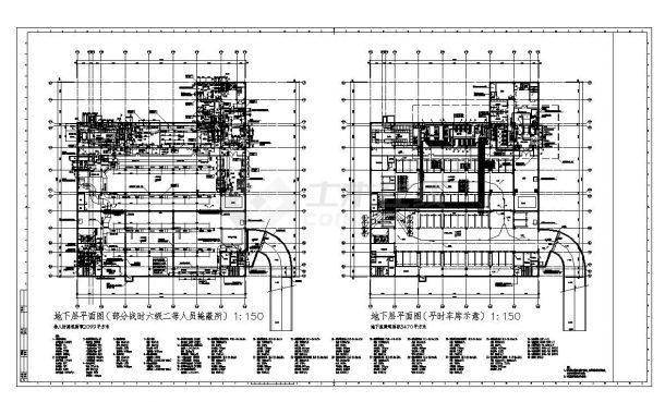 上海市公共办公建筑空调通风防排烟系统设计CAD参考施工图-图一