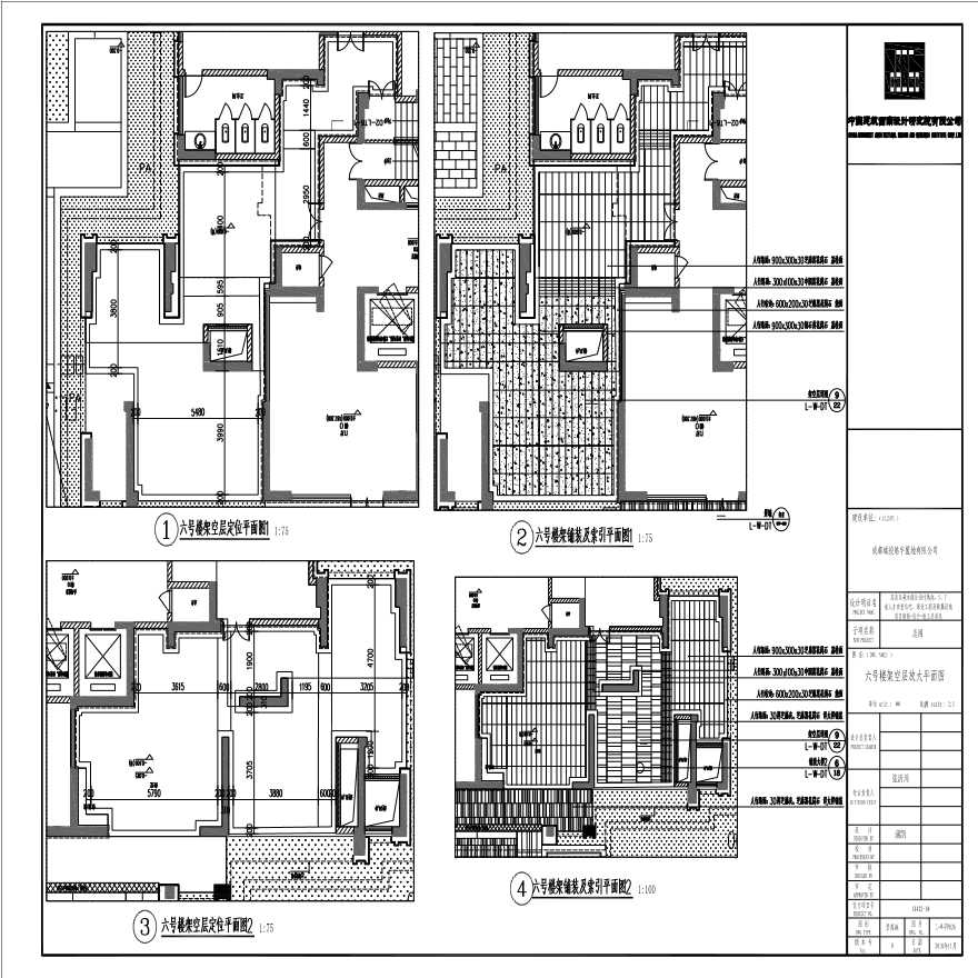 L-W-FP026_六号楼架空层放大平面图-图一