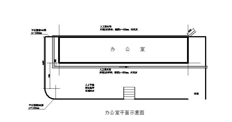 办公室平面示意设计图