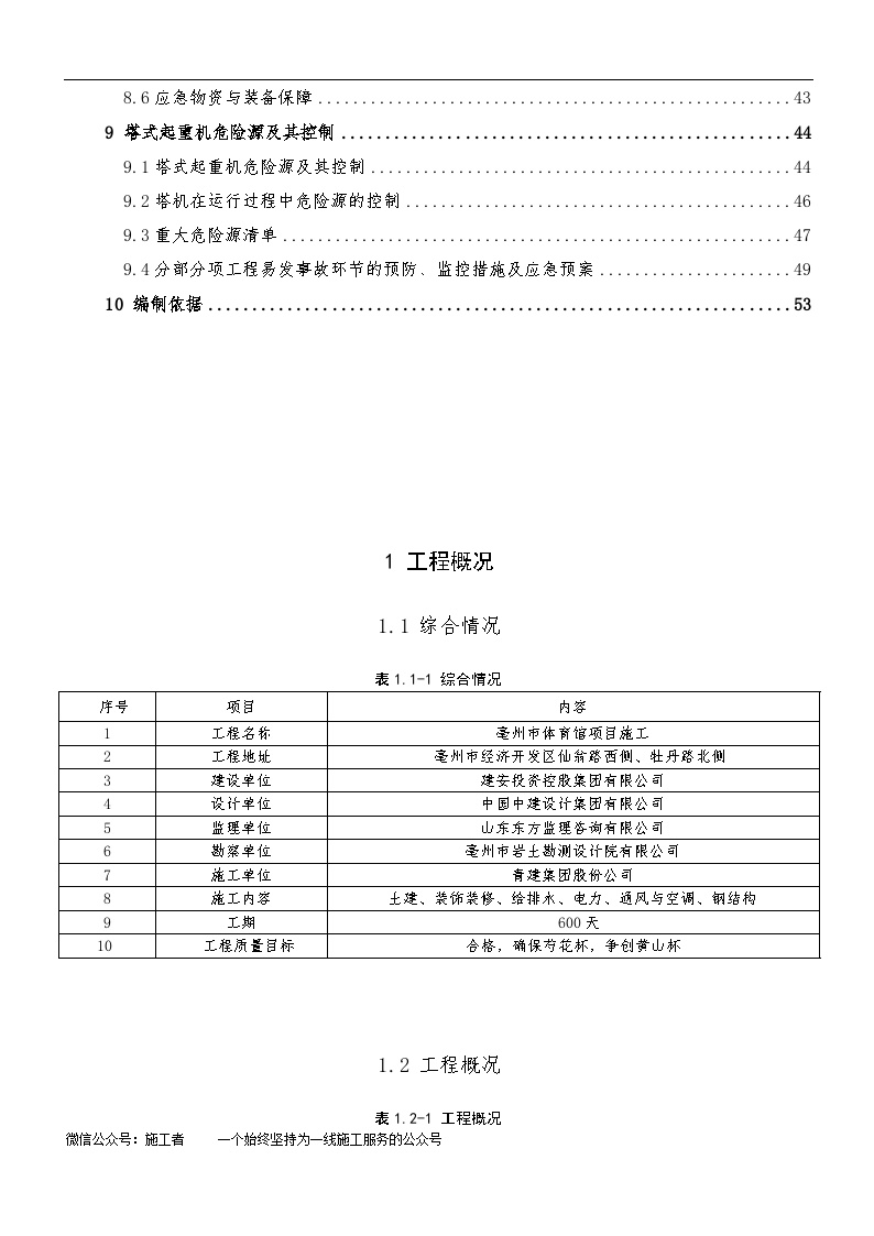 体育馆项目施工 塔吊安拆专项施工方案-图二