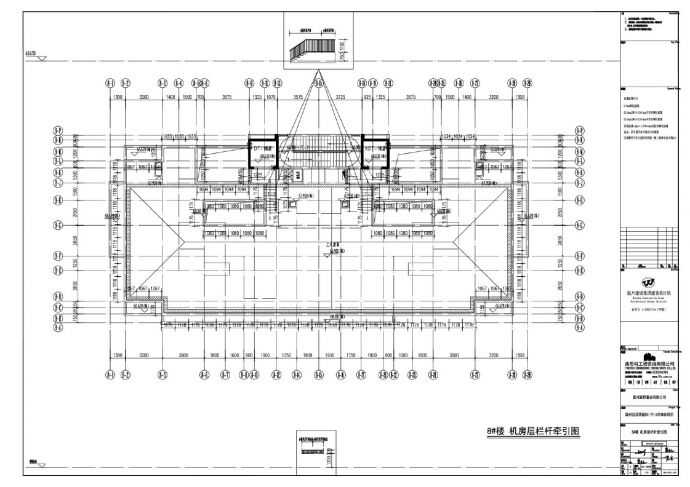 温州远洋高新地块项目8号楼门窗栏杆牵引CAD图_图1