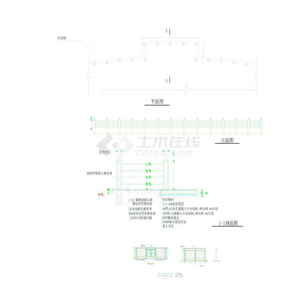 F010815组栏杆+围墙CAD图块资料合集.dwg-图一