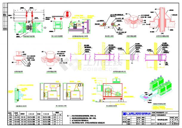A02保利电商港暖通CAD-图二