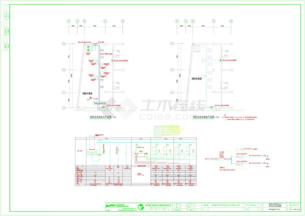 酒店工程动力电气机房CAD-图二