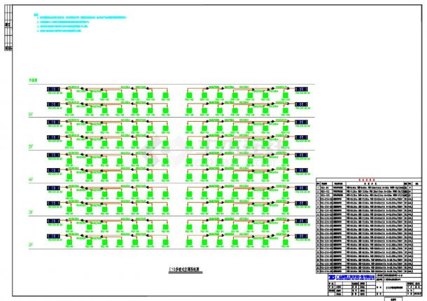保利电商港-暖通平面图CAD-图一