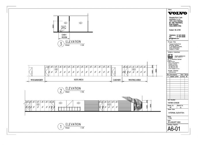 3S车展厅结构节点图纸_图1