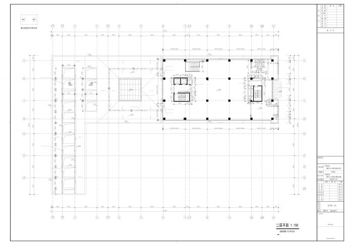 移动12层综合楼办公机房带效果图建筑设计施工图_图1