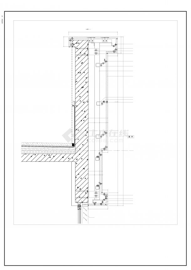 滨安新区就地安置保障房项目 石材幕墙设计-图二