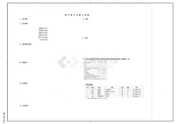 黄山 庆丰商业金融小镇 室外景观 电气-图一