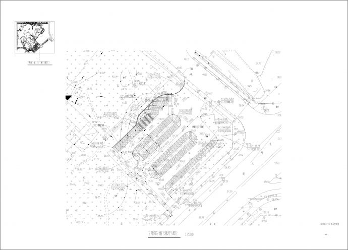 某停车场（二）放大平面图CAD_图1