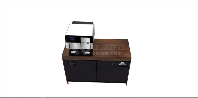 现代智能化研磨咖啡机su模型-图二