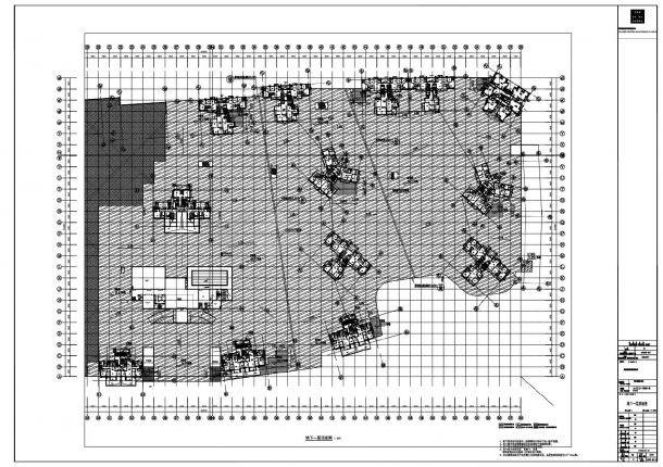 中建·梅溪湖中心项目J005-（一期）地下室-顶板排水图CAD图.dwg-图一