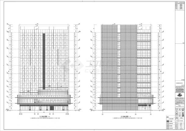常州5G科创中心2号高层办公建筑施工CAD图.dwg-图二