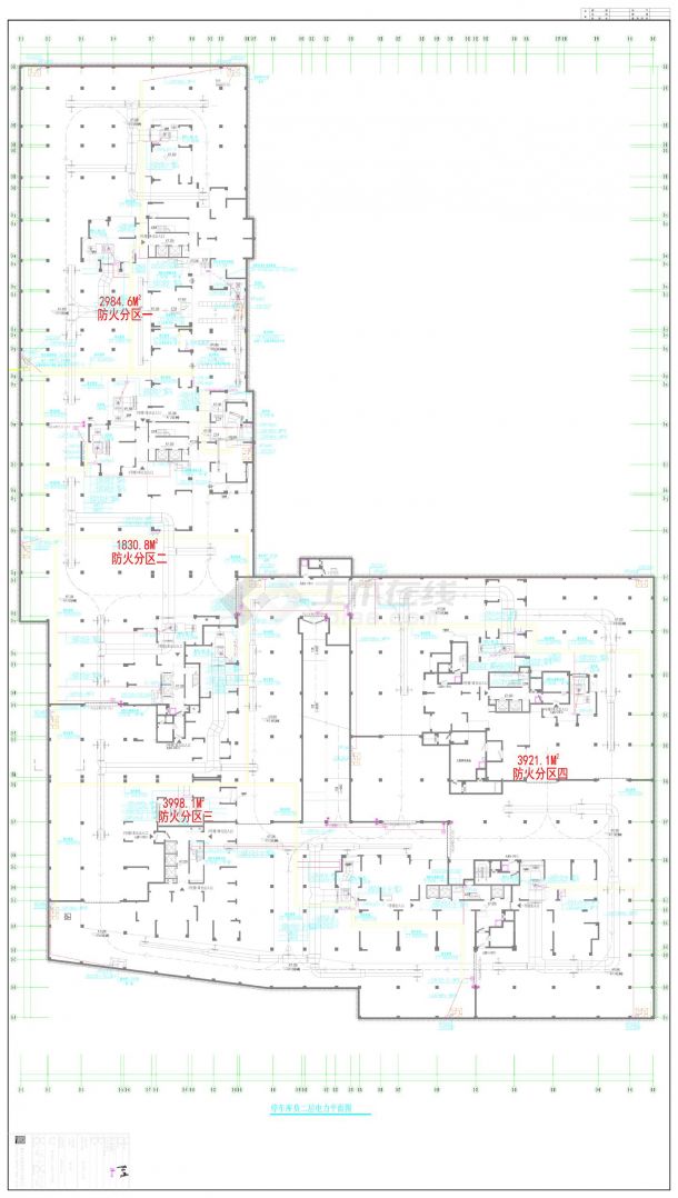 地下室电力平面图.dwgCAD图-图一