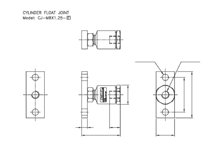 某某CJ-M8X1.25钢结构平面图CAD图_图1
