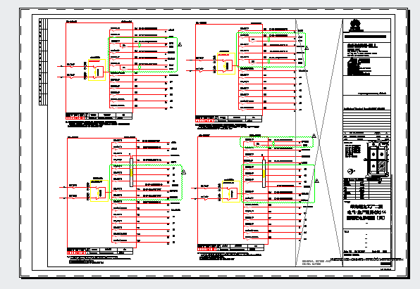 工业厂房-电气-生产用房(大)14照明配电系统图