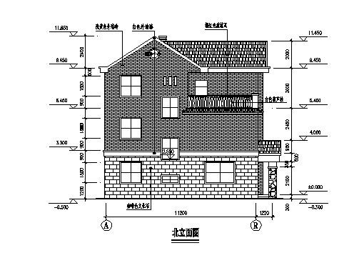 农村自建别墅CAD平面图