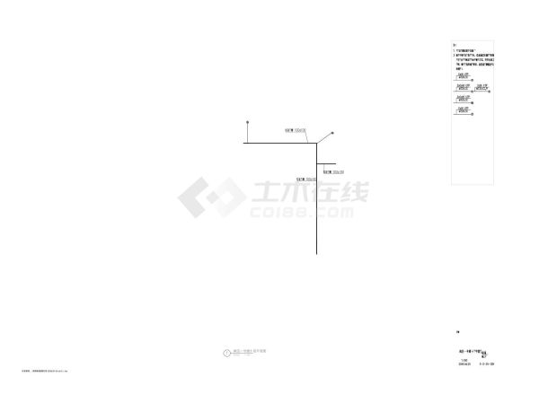 南区一号楼十层平面图（信息）-图一