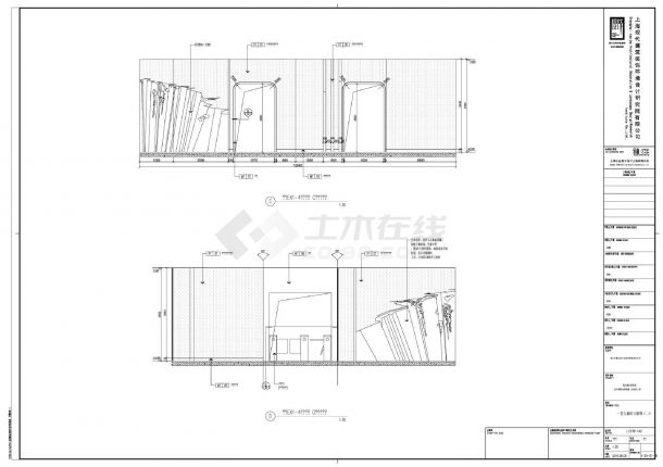 黄山城市展示馆室内展陈及装饰施工总承包工程1F-探索中心平立CAD面.dwg-图二