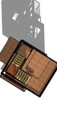 带楼梯正方形观景台瞭望塔su模型-图二