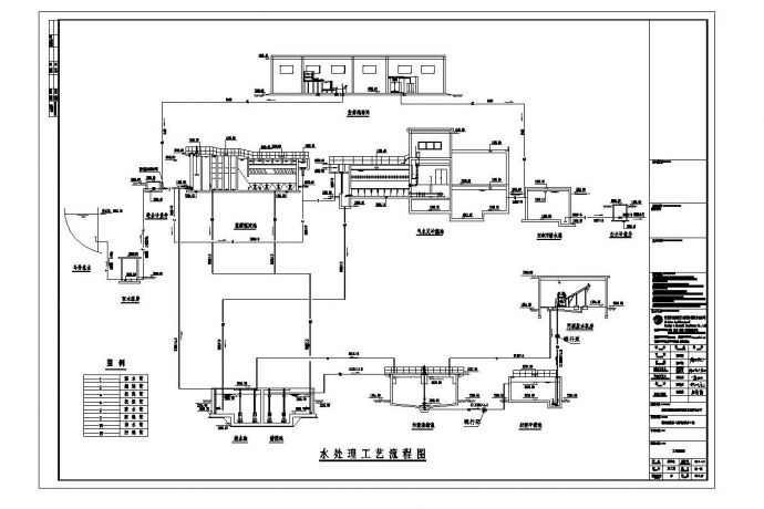 贵州工业园区供水工程工艺CAD流程图_图1