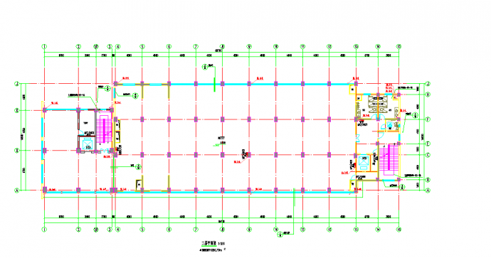 上海丙类厂房给排水喷淋系统设计CAD图纸_图1