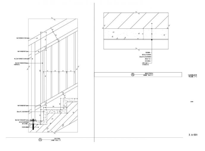 某某建筑楼梯间平面图CAD图_图1