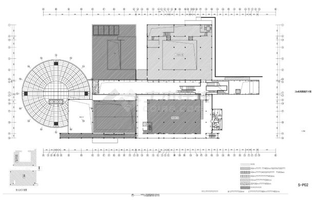 陶瓷博物馆20m标高总平面CAD图.dwg-图一