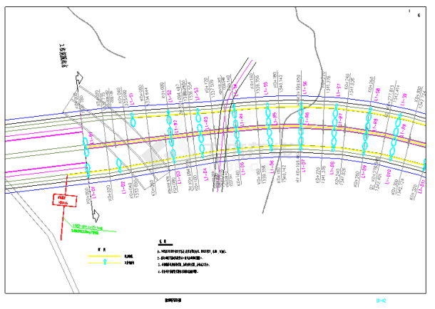 贵州主干道路灯电气施工图-图一