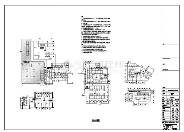 广西某高层住宅地下室电气施工图-图二