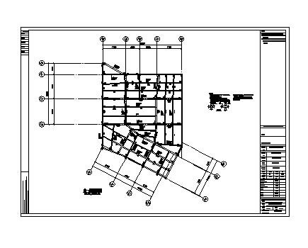 高层框架剪力墙住宅A71号车库-叠拼区域(二标段)结构施工图_图1