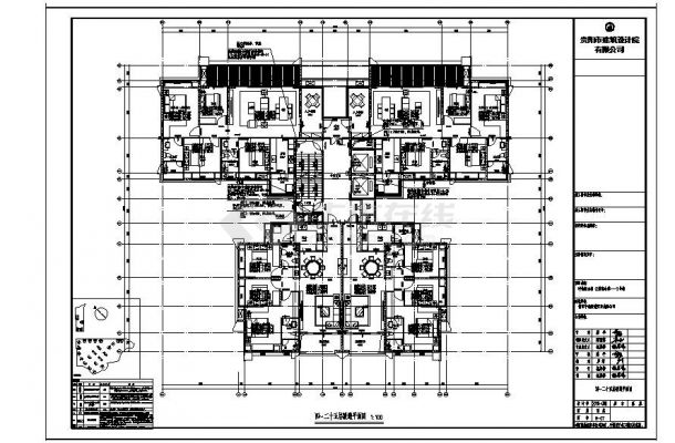 商住综合体项目九楼暖通施工图2021-图一