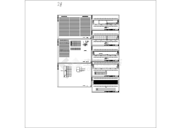物流园1号2号厂房电气图设计-图二