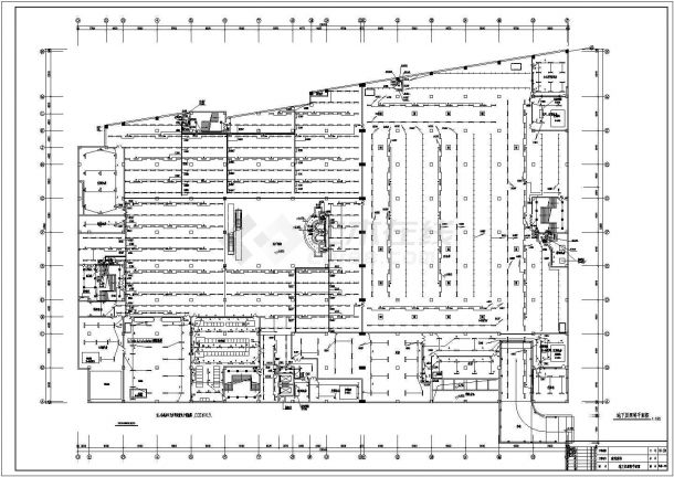某大型商场电气设计cad全套施工图（含设计说明）-图二