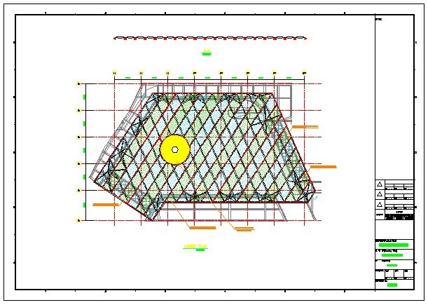 ETFE膜结构施工图（海外项目）_图1