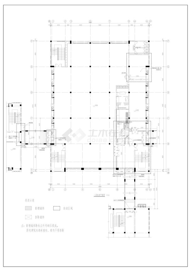 西山小学扩建工程工程--建筑-图一