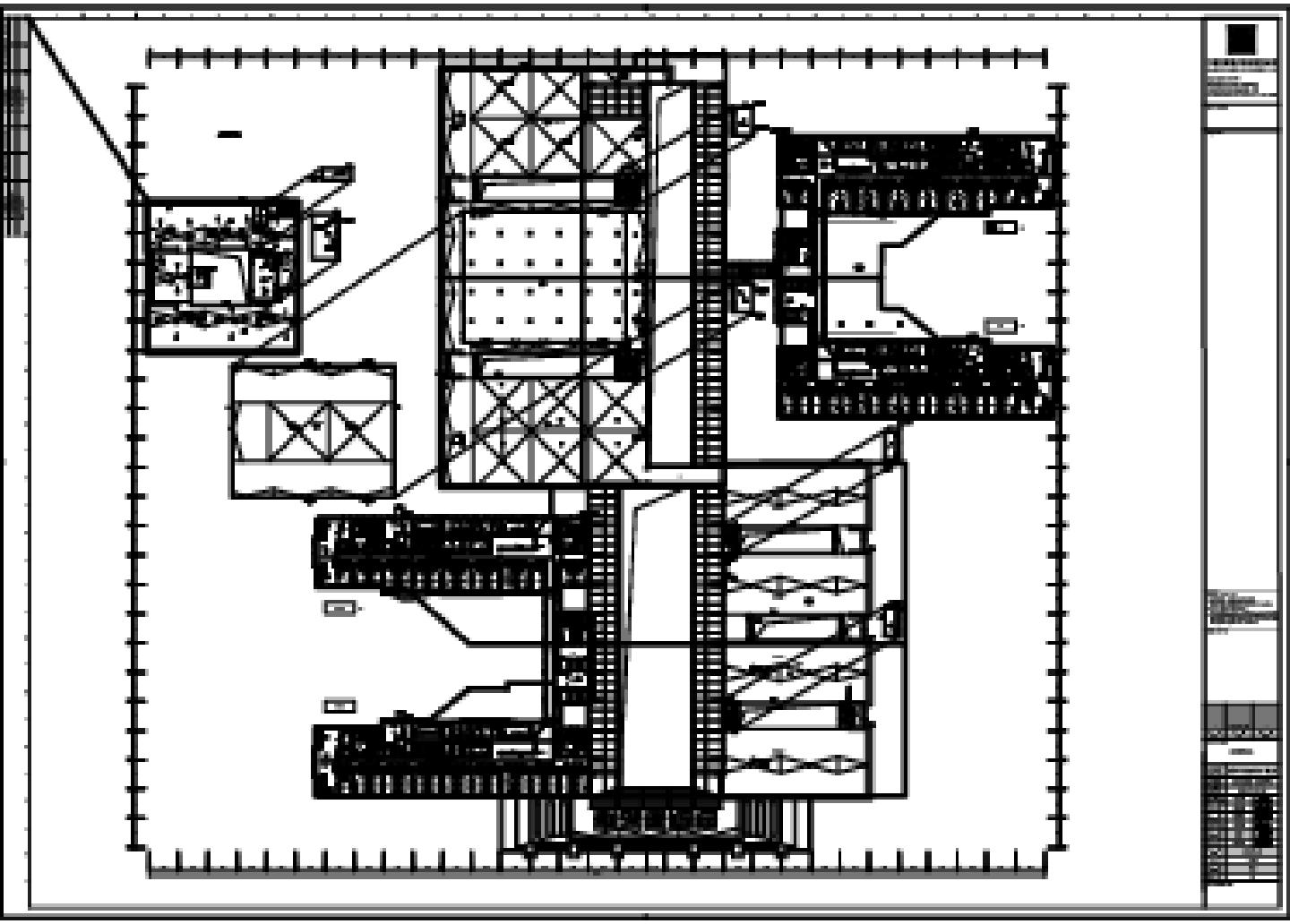 拉萨市白定医院项目一期工程-5F弱电平面CAD图.dwg