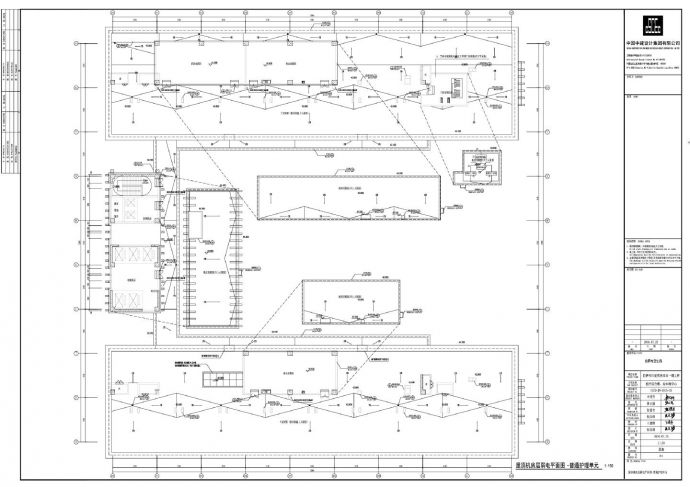 拉萨市白定医院项目一期工程-11F住院部机房层弱电平面图安防CAD图.dwg_图1