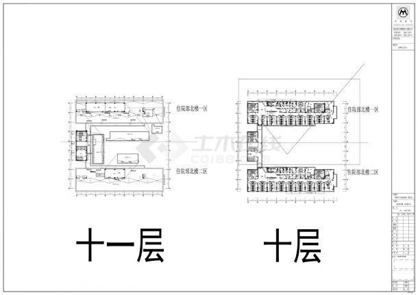 拉萨市白定医院项目一期工程-医疗 治未病中心综合楼照明平面CAD图.dwg-图二