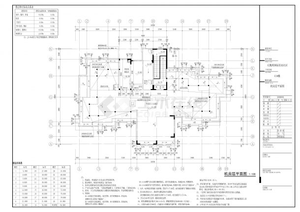 天鹅湾28层G1高层住宅建筑结构设计施工图-图二