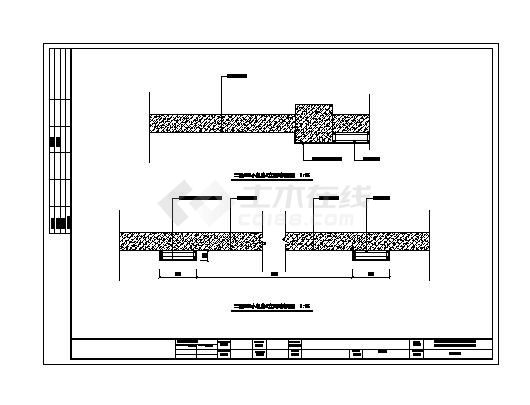 毕兹卡茶餐厅室内装修装饰工程CAD图-图一